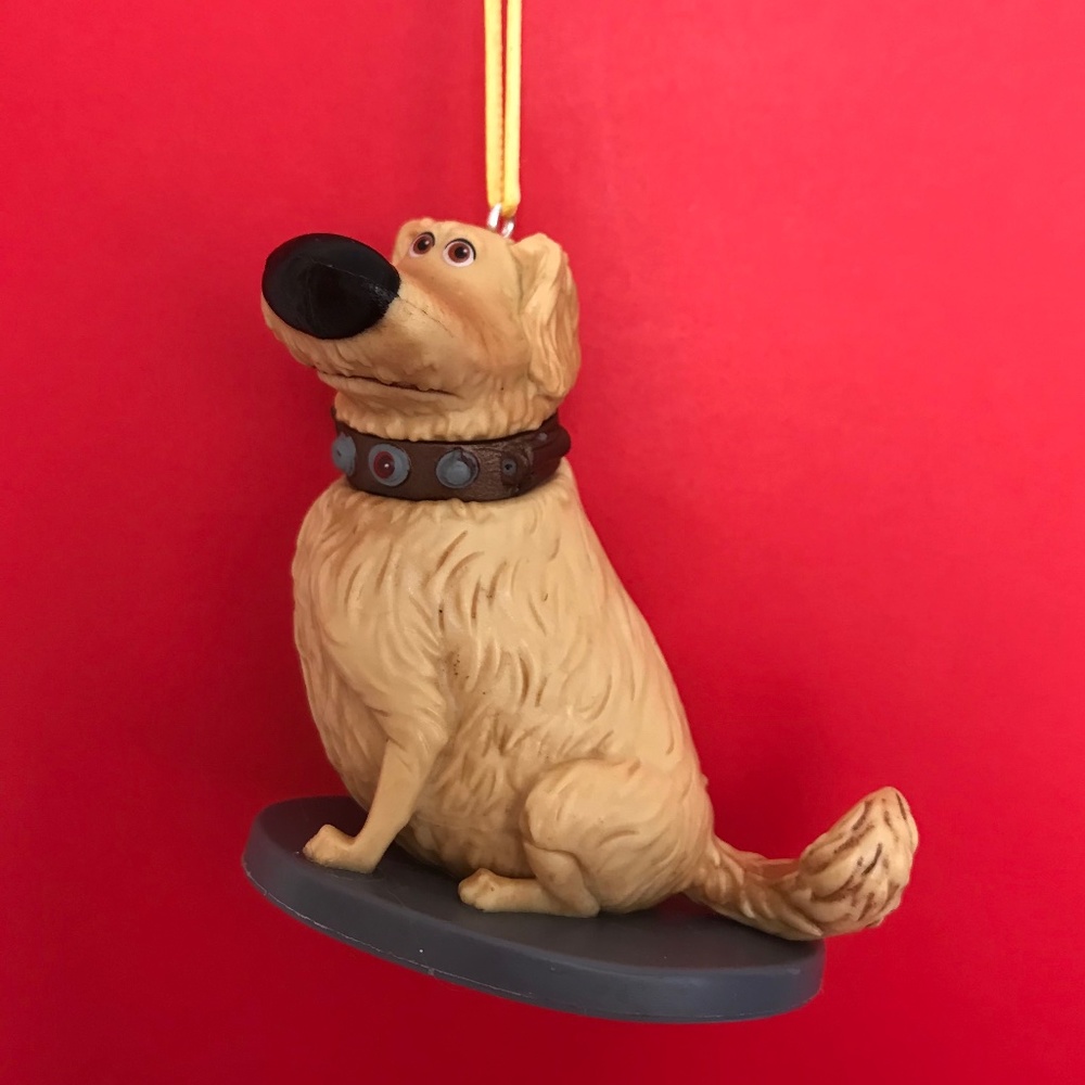 Disney Pixar UP PVC Custom Christmas Ornament - Dug the Dog